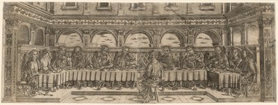 The Last Supper pair by Lucantonio degli Uberti