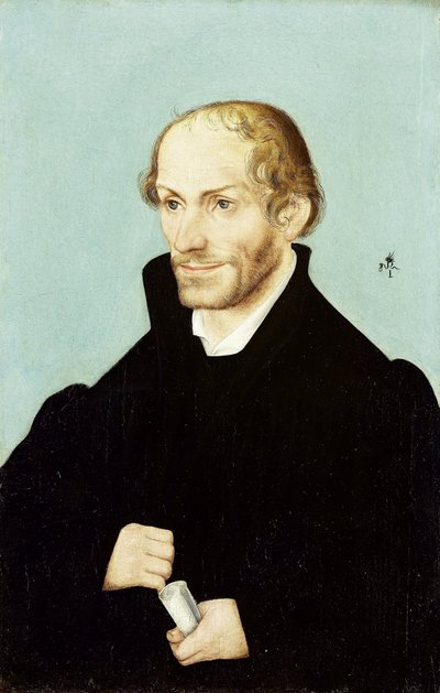 Philipp Melanchthon, Leading Figure of the Reformation by Lucas Cranach (I) (workshop of)