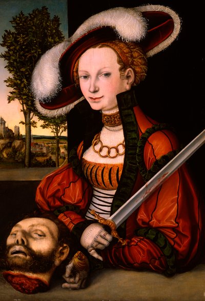 Judith with the Head of Holofernes, c.1530 by Lucas Cranach