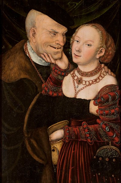 Mismatched Couple by Lucas Cranach