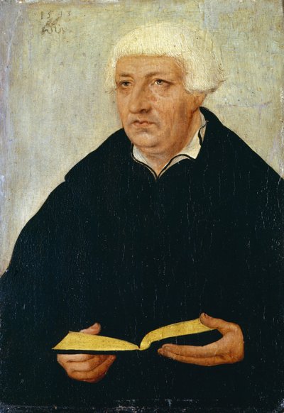Portrait of Johannes Bugenhagen by Lucas Cranach