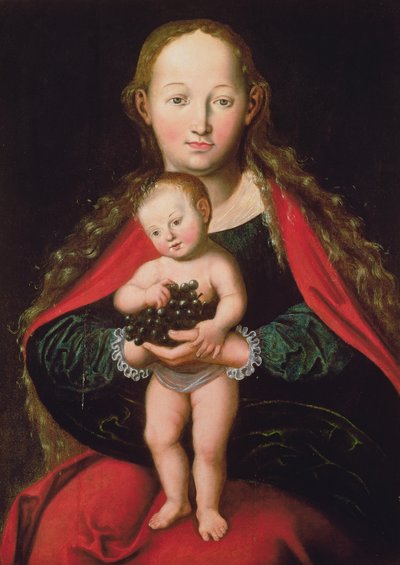 The Virgin and Child by Lucas Cranach