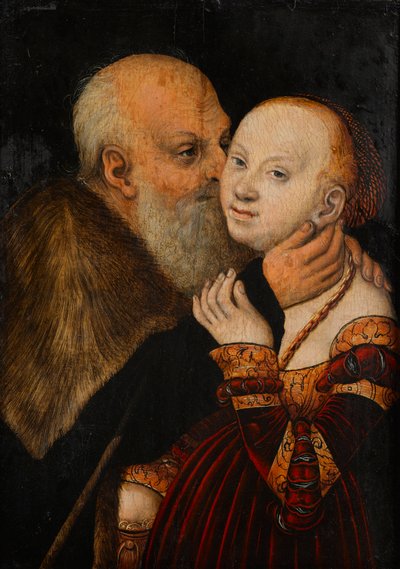The Unequal Couple by Lucas Cranach d. Ä.