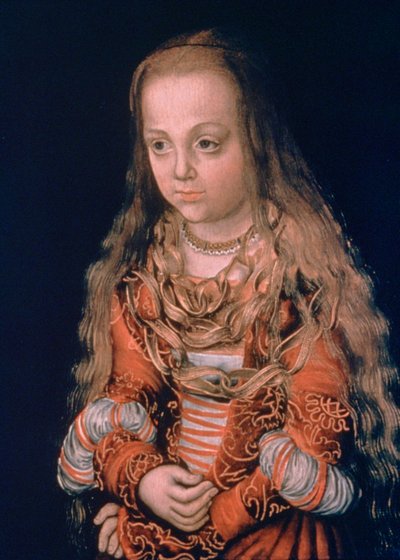 A Princess of Saxony, c1517 by Lucas Cranach the Elder