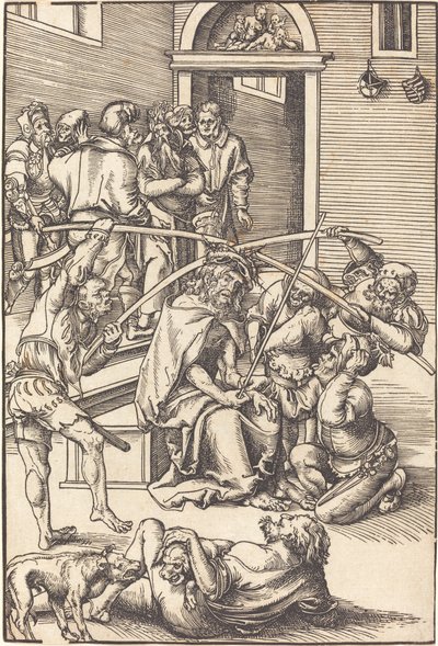 Christ Crowned with Thorns by Lucas Cranach the Elder
