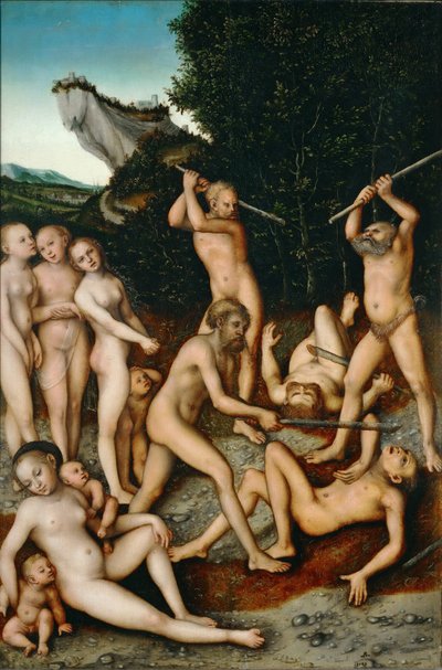 The Fruits of Jealousy (The Silver Age) by Lucas Cranach the Elder