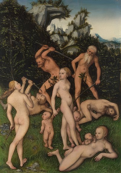 End of the Silver Age (?). Around 1530 by Lucas Cranach the Elder