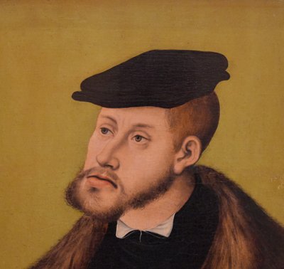 Portrait of the Emperor Charles V by Lucas Cranach the Elder