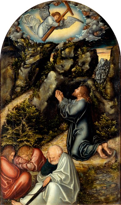 Agony in the Garden by Lucas Cranach the Elder