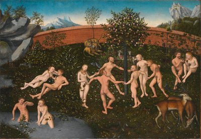 The Golden Age by Lucas Cranach the Elder