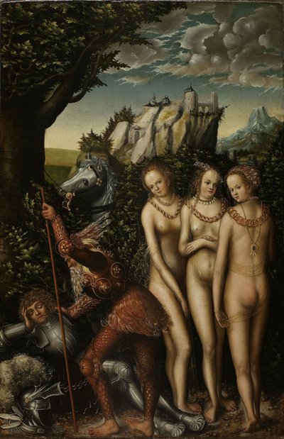 The Judgment of Paris by Lucas Cranach the Elder