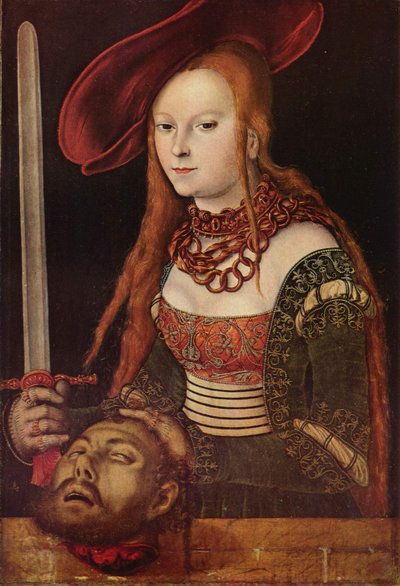 Judith with the Head of Holofernes by Lucas Cranach the Elder