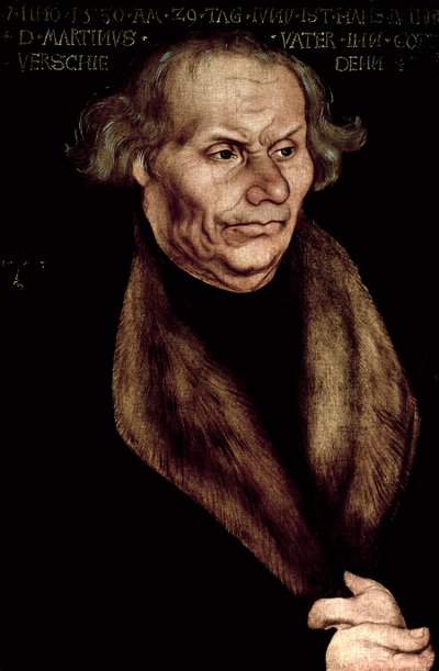 Hans Luther (1459-1530), Father of Martin Luther by Lucas Cranach the Elder