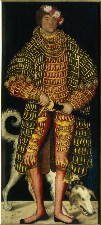 Duke Heinrich the Pious of Saxony / Cranach by Lucas Cranach the Elder