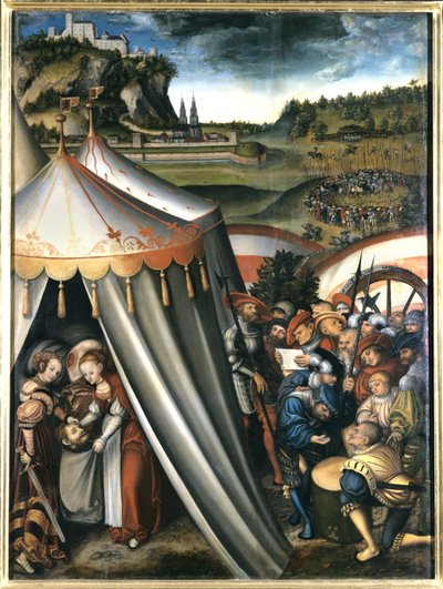 Judith in the Tent of Holofernes by Lucas Cranach the Elder