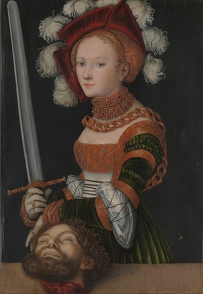 Judith with the Head of Holofernes by Lucas Cranach the Elder