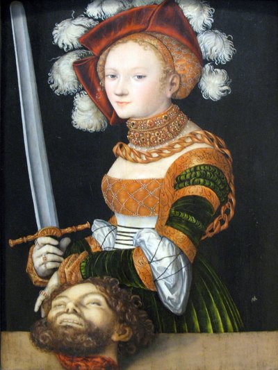 Judith with the Head of Holofernes by Lucas Cranach the Elder
