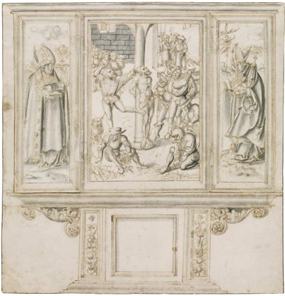 Altar Sketch by Lucas Cranach the Elder