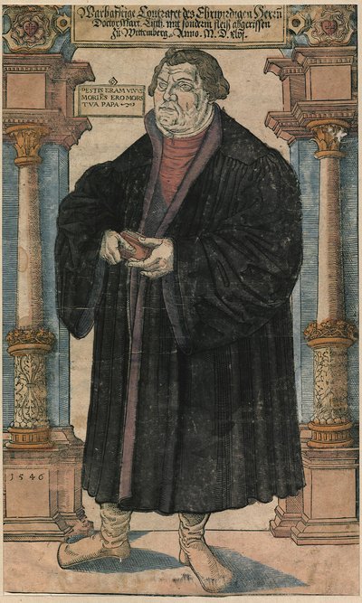 Luther 1546 by Lucas Cranach the Elder