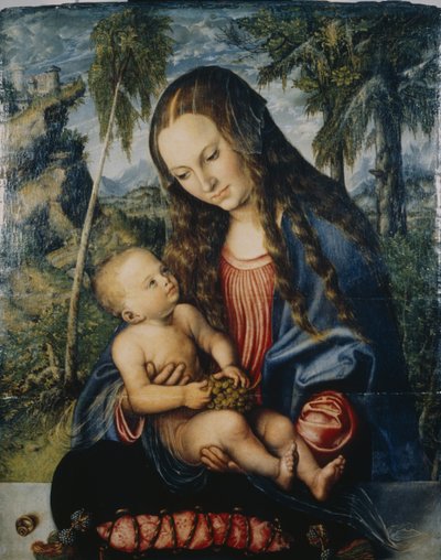 Madonna under the fir tree, c.1510 by Lucas Cranach the Elder