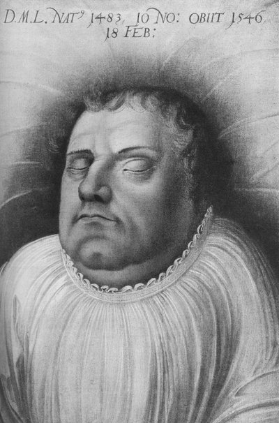 Martin Luther, German Monk, Priest, Professor of Theology and Seminal Figure of the Protestant Reformation by Lucas Cranach the Elder
