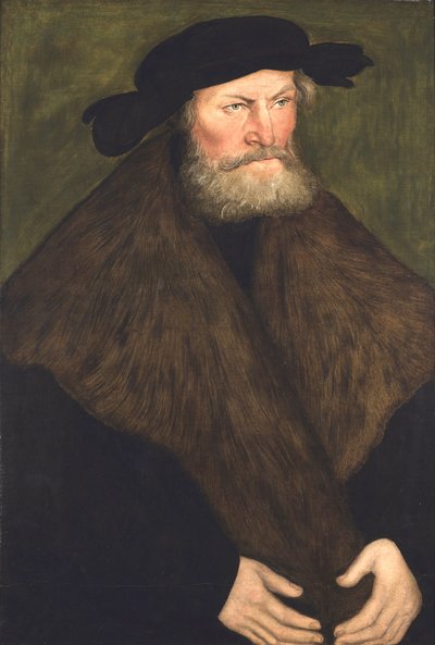 Portrait of Duke Henry the Devout of Saxony by Lucas Cranach the Elder