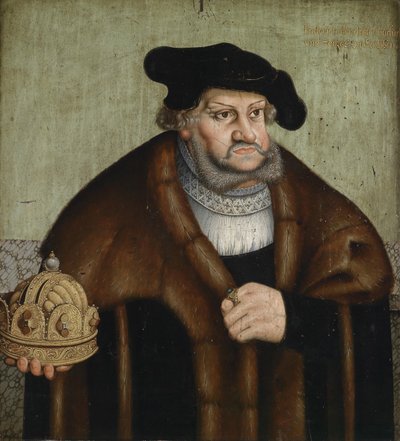 Portrait of Frederick III, Elector of Saxony, 1463-1525 by Lucas Cranach the Elder