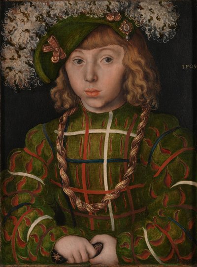 Portrait of John Frederick I, the Magnanimous by Lucas Cranach the Elder