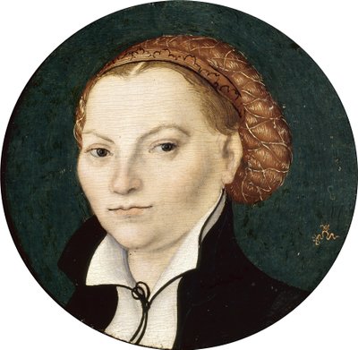 Portrait of Katharina von Bora by Lucas Cranach the Elder