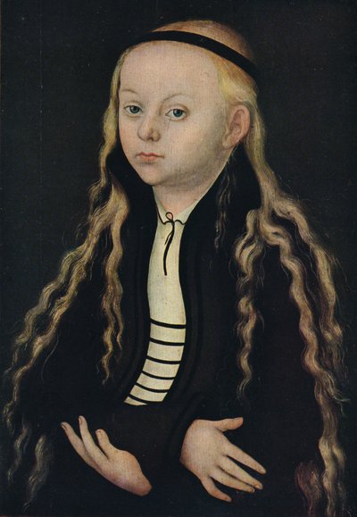 Portrait of a Young Girl by Lucas Cranach the Elder