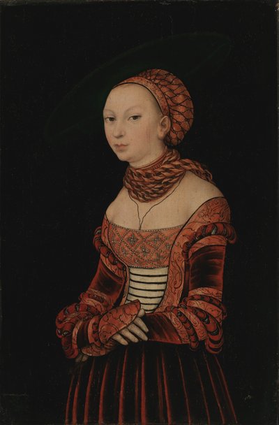 Portrait of a Young Woman by Lucas Cranach the Elder