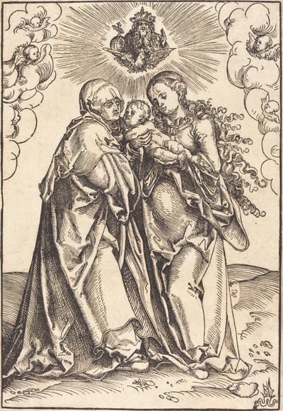Saint Anne and the Virgin with the Child by Lucas Cranach the Elder