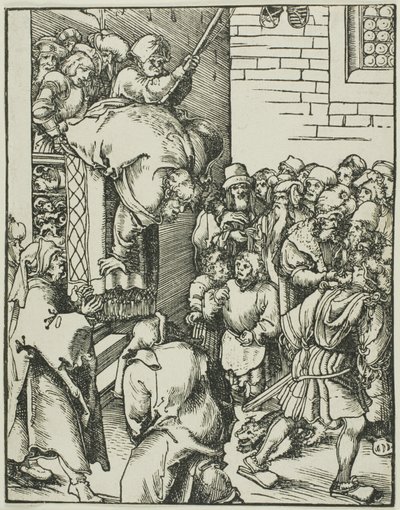 Saint James the Less, The Martyrdom of the Apostles by Lucas Cranach the Elder