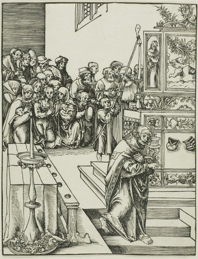 Saint John, from The Martyrdom of the Apostles by Lucas Cranach the Elder