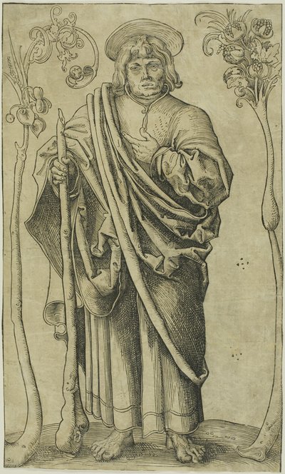 Saint Jude, from Christ, the Apostles and Saint Paul by Lucas Cranach the Elder