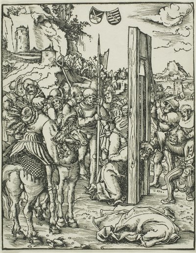 Saint Matthias, from The Martyrdom of the Apostles by Lucas Cranach the Elder