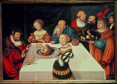 The Feast of Herod by Lucas Cranach the Elder