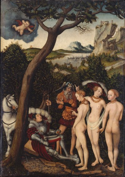 The Judgement of Paris by Lucas Cranach the Elder
