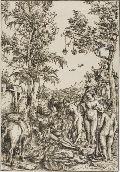 The Judgment of Paris by Lucas Cranach the Elder