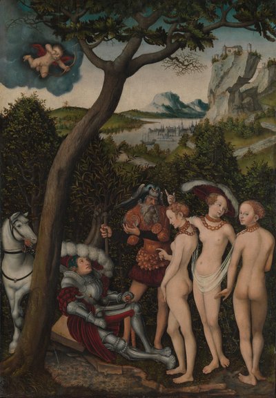 The Judgment of Paris by Lucas Cranach the Elder