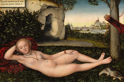 The Nymph of the Spring, after 1537 by Lucas Cranach the Elder