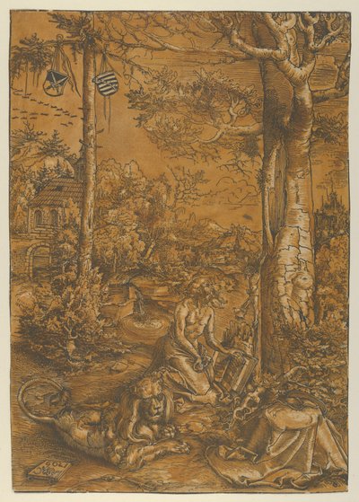 The Penitence of St. Jerome by Lucas Cranach the Elder