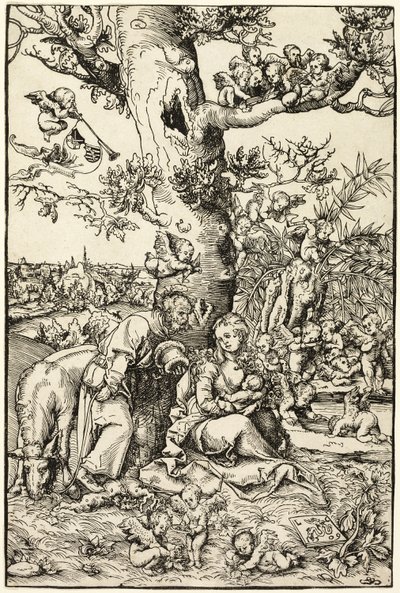 The Rest on the Flight into Egypt by Lucas Cranach the Elder