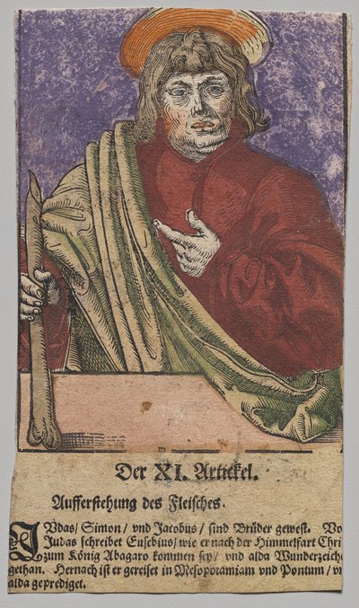 Jude by Lucas Cranach the Elder, After