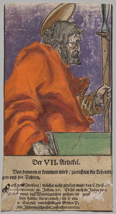 Thomas by Lucas Cranach the Elder, After