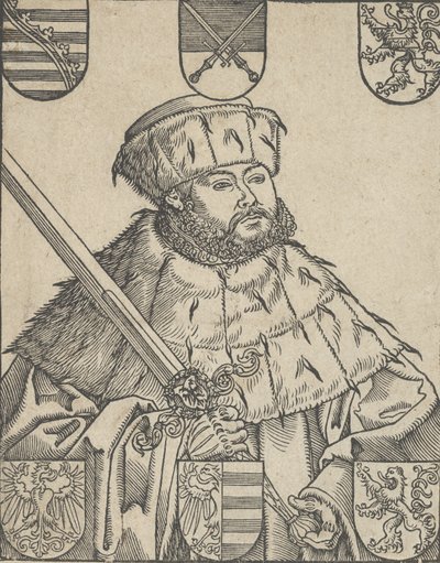 Copy of John Frederic the Magnanimous, in Electoral Robes by Lucas Cranach the Younger  