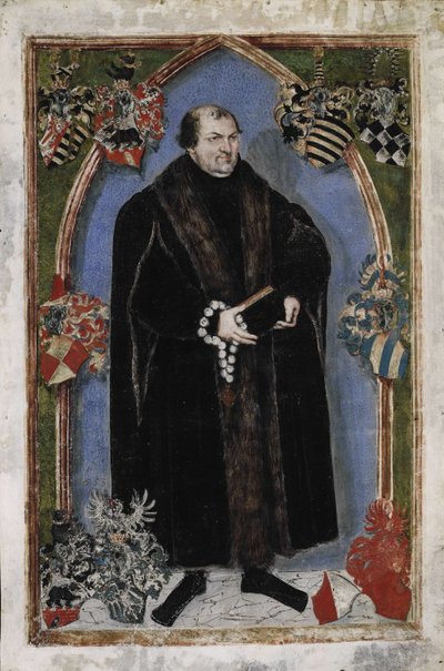 Portrait of George III, Prince of Anhalt-Dessau by Lucas Cranach the Younger