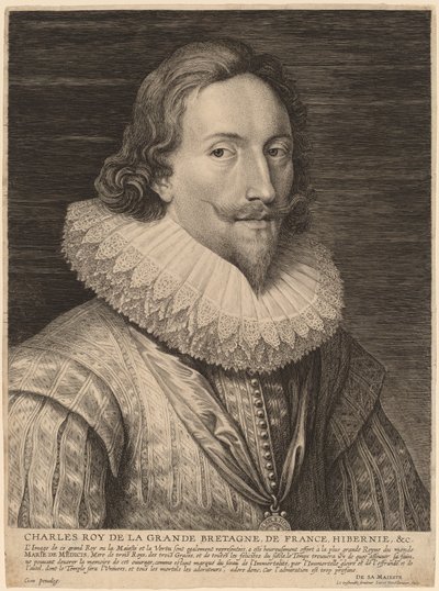 Charles I, King of England by Lucas Emil Vorsterman after Sir Anthony van Dyck