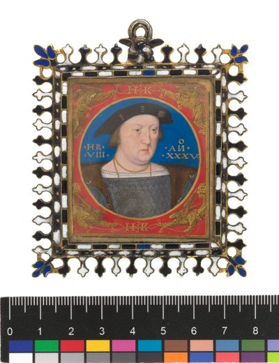 Henry VIII, c.1525-27 by Lucas Horenbout or Hornebault