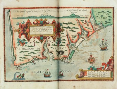 A Description of the Sea Coasts, of the Land of Algarve, and a Part of the County with Their Show & Opening, c.1588 by Lucas Janszoon Waghenaer